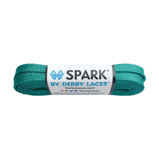 Derby Spark Roller Skates Laces - Teal 96" [244cm]