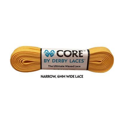 Derby Core Roller Skates Laces - Sunflower Yellow  54" [137cm]