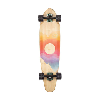 Globe Arcadia Longboard Complete - Bamboo/Mountains 36"