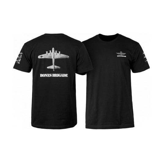 Bones Brigade Bomber T-Shirt - Black