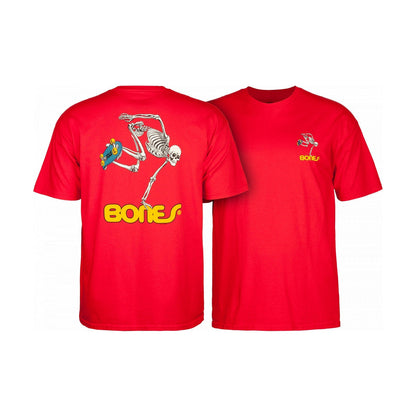 Powell-Peralta Sk8Board Skeleton Youth T-Shirt - Red