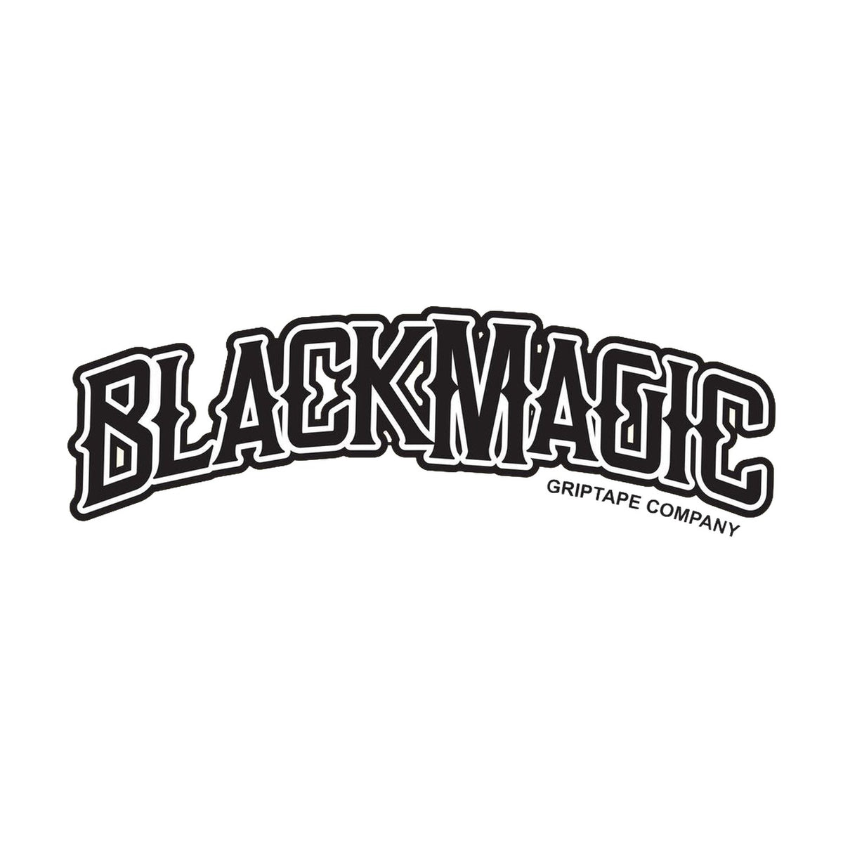 Black Magic Logo Sticker 2"