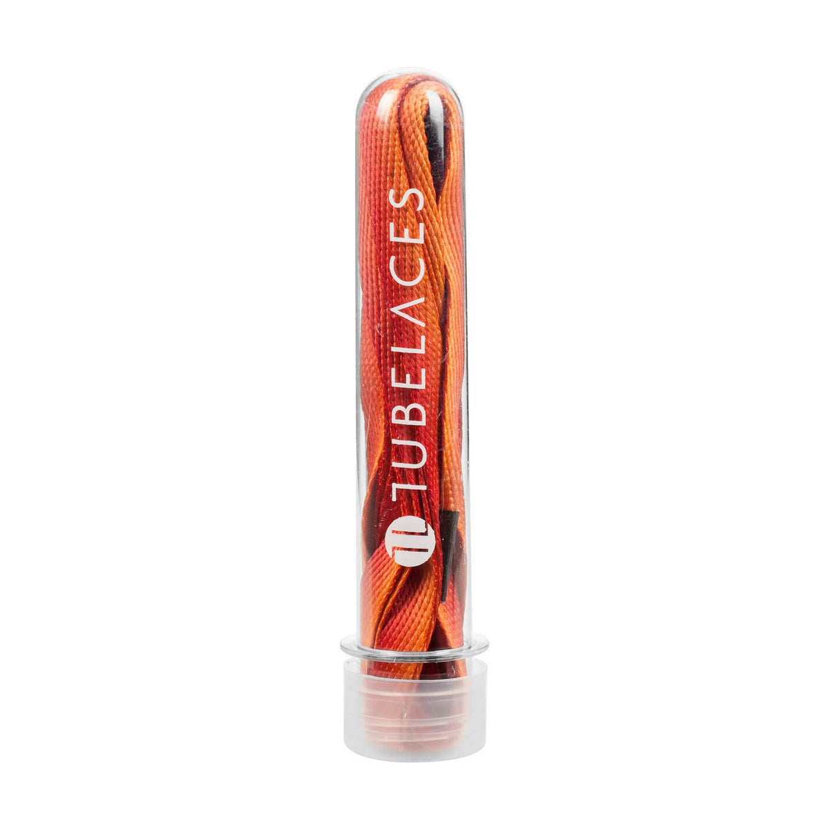 TB White Flat Sundowner Shoe Laces - Orange 130cm
