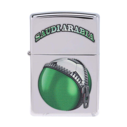 Zippo Lighter Saudi Arabia Soccer Ball [#250]