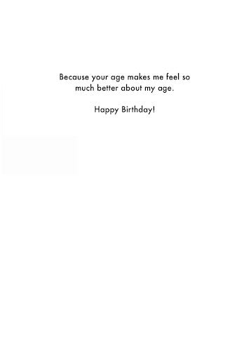 Bald Guy greeting card STE001516, inside