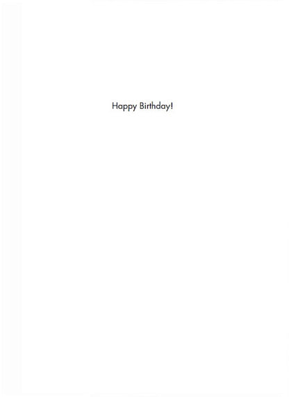 Bald Guy greeting card STE007384, inside