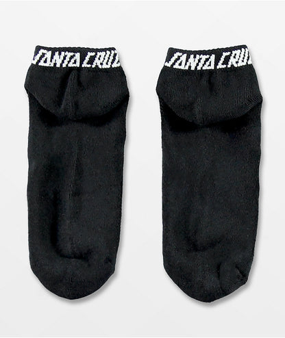 Santa Cruz Classic Dot Ankle Socks - Black 9-11