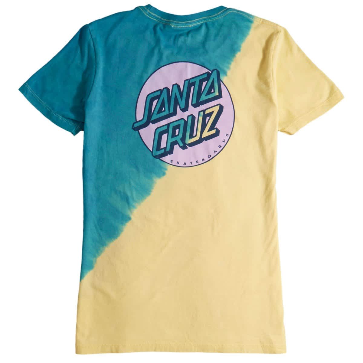 Santa Cruz Missing Dot Fitted T-Shirt - Shoreline Dip [women]