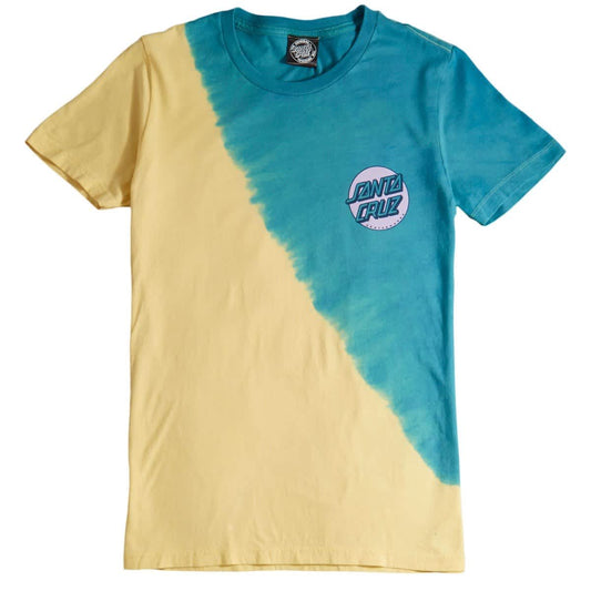 Santa Cruz MISSING DOT Fitted T-Shirt - Shoreline Dip [women]