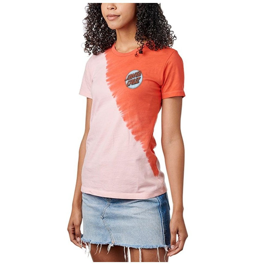 Santa Cruz MISSING DOT Fitted T-Shirt - Watermelon Dip [women]