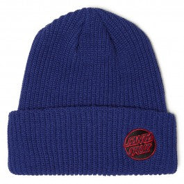 Santa Cruz Missing Dot Long Shoreman Beanie - Navy