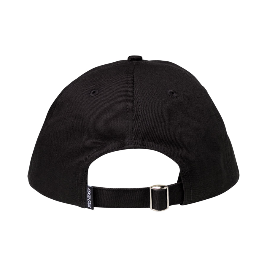 Santa Cruz Opus Dot Eco Strapback Cap - Eco Black