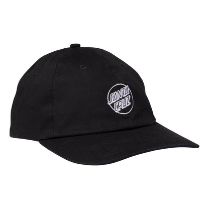 Santa Cruz Opus Dot Eco Strapback Cap - Eco Black