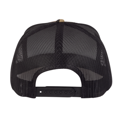 Santa Cruz Screaming Hand High-Profile Mesh Trucker Cap - Camo/Black