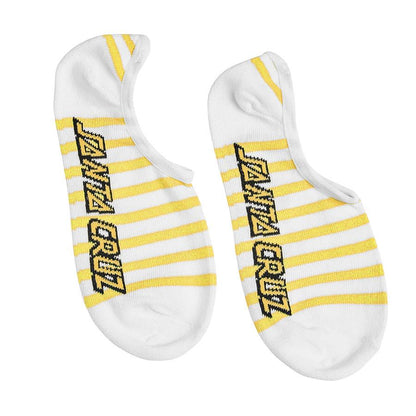 Santa Cruz Strip No Show Assorted Socks - Lilac/Yellow/Grey [women] [3-Pairs]