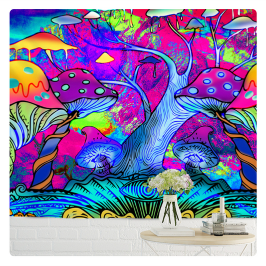 LX Fairytale Dreamy Tapestry - Mushroom Forest [75X58cm]