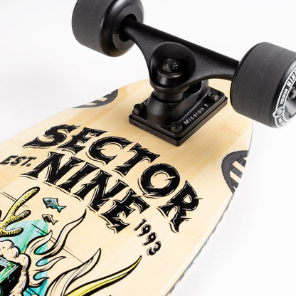 Sector9 Fortune Ft Point Longboard Complete 34"