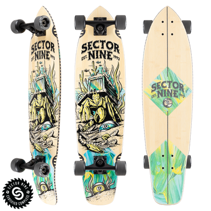 Sector9 Fortune Ft Point Longboard Complete 34"