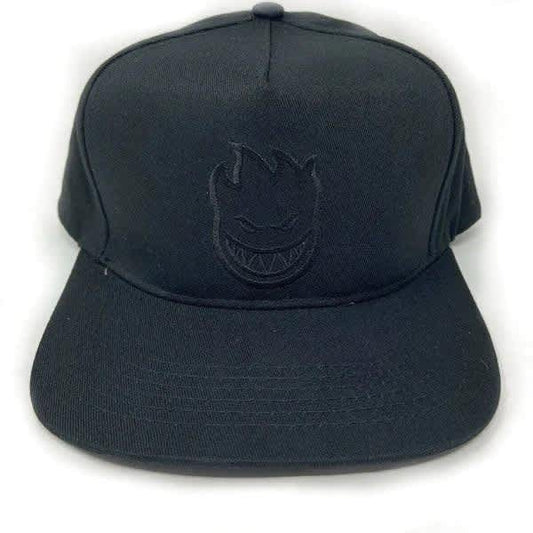 Spitfire Bighead Structured Cap - Black/Black