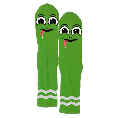 Toy Machine Happy Turtle Crew Socks - Green