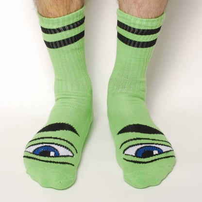 Toy Machine Sect Eye Socks - Green