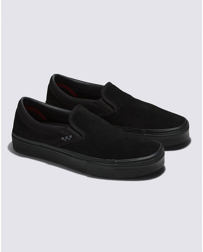 Vans Skate Slip-On Shoes - Black