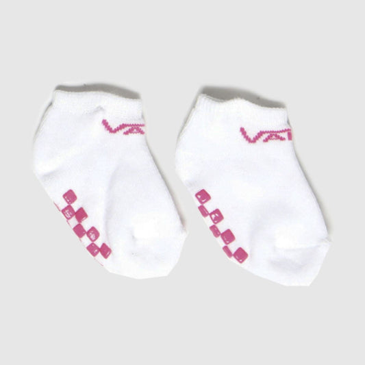 Vans Classic Kick Infant Socks - White/Pink