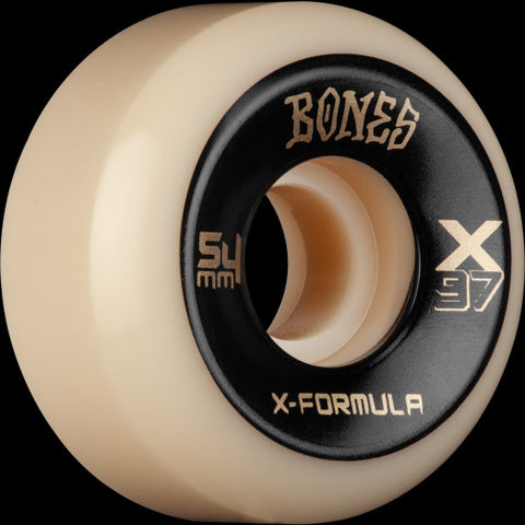 BONES X-NINETY-SEVEN V5 SIDECUT X-FORMULA Skateboard Wheels 54mm 97A [set/4]
