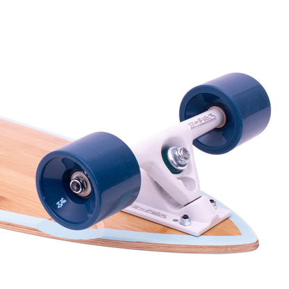 Z-Flex Bamboo Pintail Longboard Complete 38"