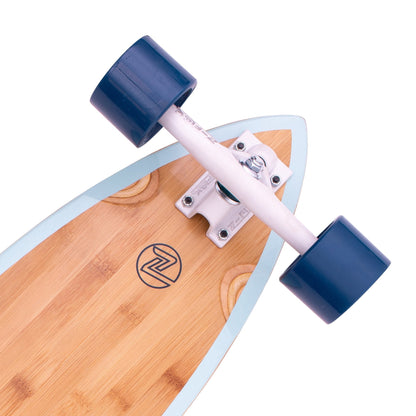 Z-Flex Bamboo Pintail Longboard Complete 38"