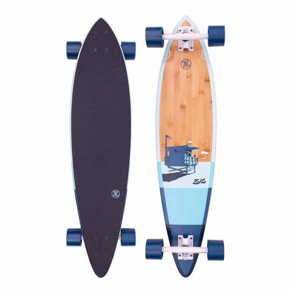 Z-Flex Bamboo Pintail Longboard Complete 38"