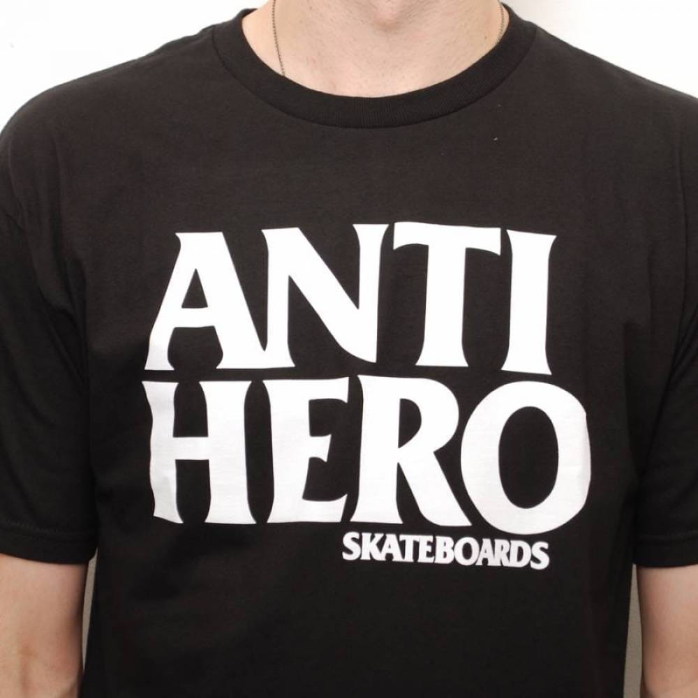 AntiHero Blackhero T-Shirt - Black/White