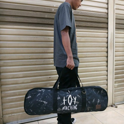 Toy Machine Canvas Skateboard Deck Bag - Black