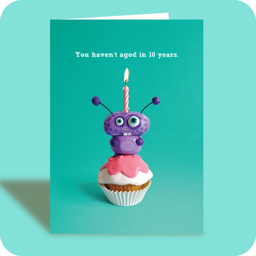 Bald Guy greeting card STE001523, front