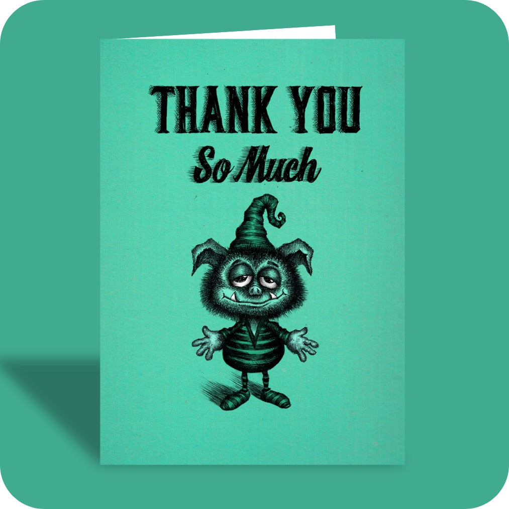 Bald Guy greeting card STE001530, front