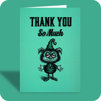 Bald Guy greeting card STE001530, front
