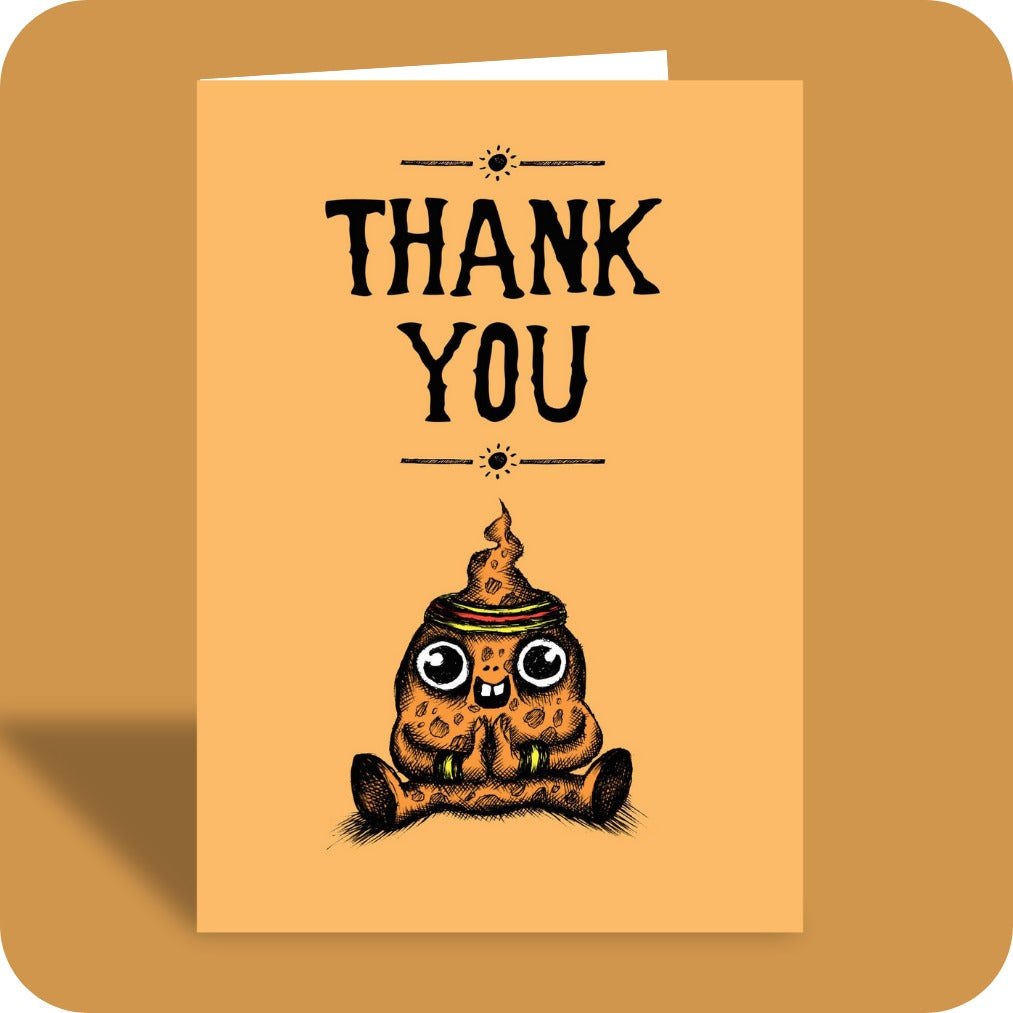 Bald Guy greeting card STE001534, front