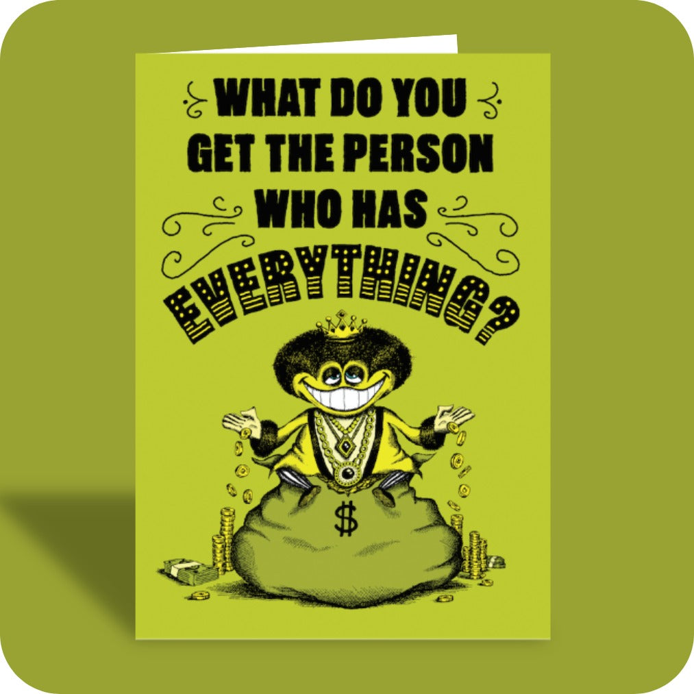 Bald Guy greeting card STE001538, front