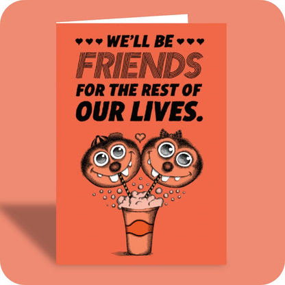 Bald Guy greeting card STE001540, front