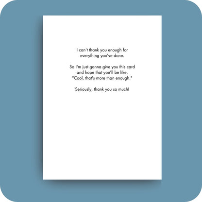 Bald Guy greeting card STE001859, inside