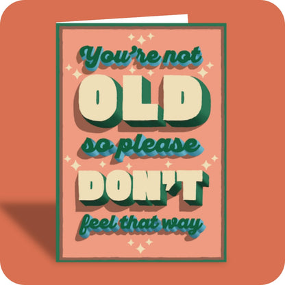 Bald Guy greeting card STE007379, front