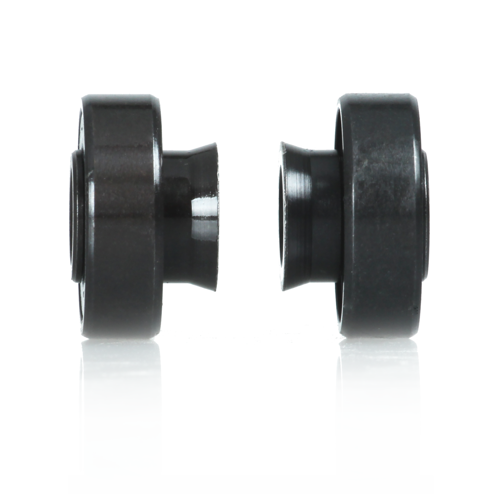 Atlas Blackout Bearings ABEC 7 - 8mm [set/8] with Flared Spacers