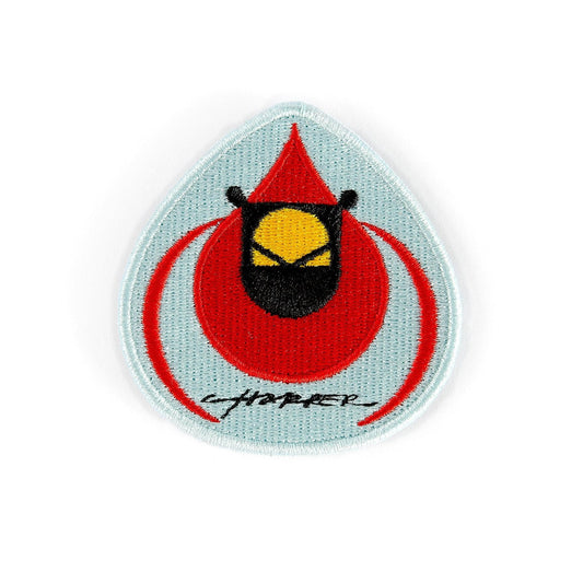 Habitat Charley Harper Droplet Cardinal Patch [Woven]