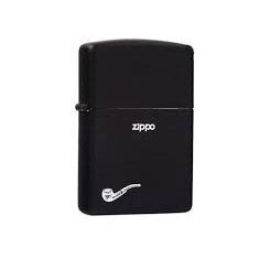 Zippo Lighter Black Matte Pipe Lt [218Pl]