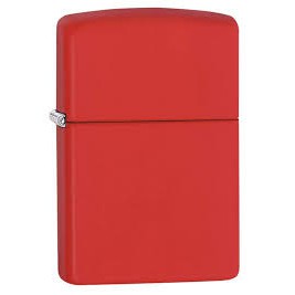 Zippo Lighter Regular Red Matte [233]