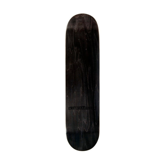 Enuff Classic skateboard deck in black, full view on a white background