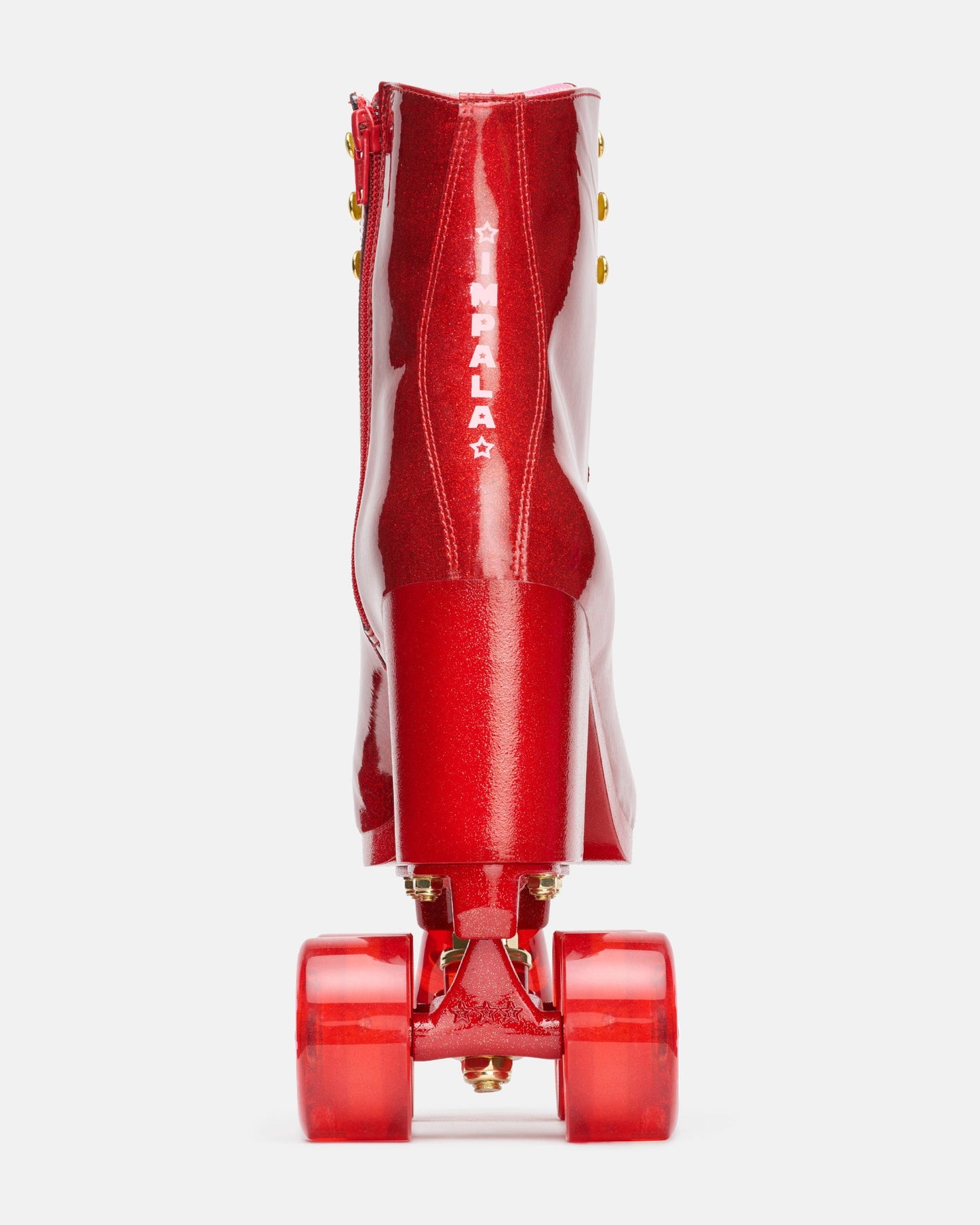 Impala High-Heel Roller Skates - Marawa Red Glitter