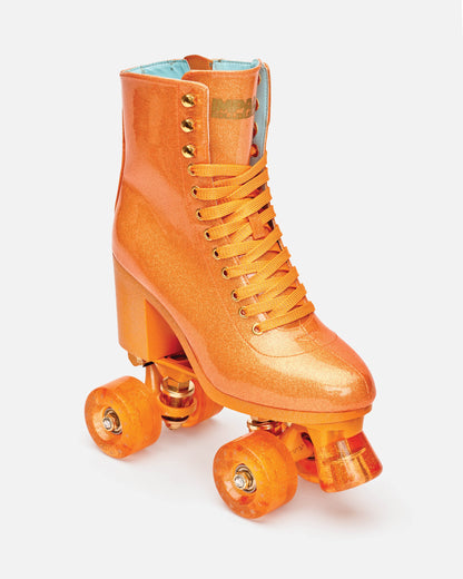 Impala High-Heel Roller Skates - Marawa Sparkle Orange