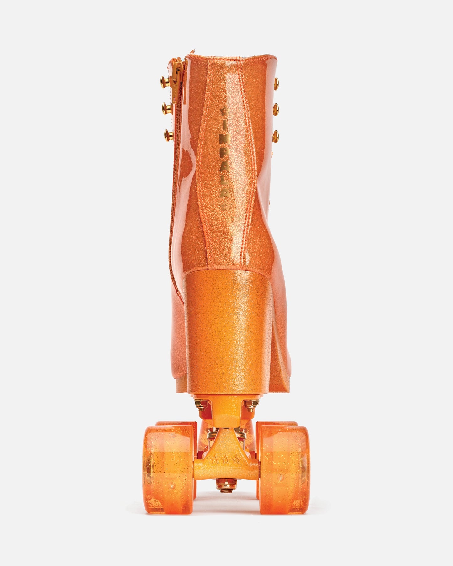 Impala High-Heel Roller Skates - Marawa Sparkle Orange