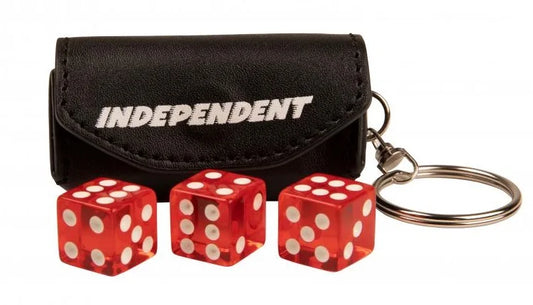 Independent BTG Shear Dice Set - Black/Red